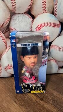Jason Varitek Boston Red Sox Big Heads Bobblehead Forever Collectibles NIB #33